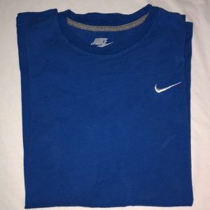 Blue nike t shirt